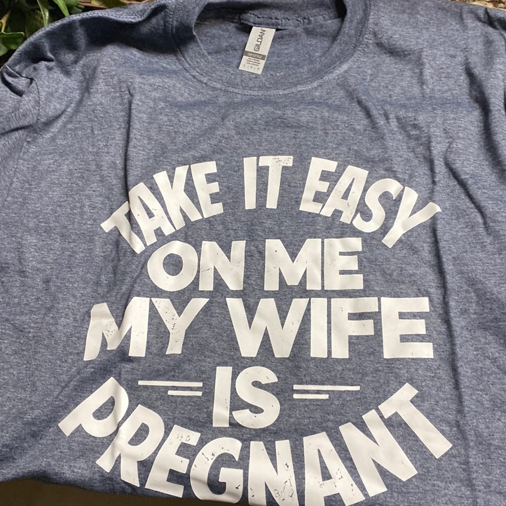 Size Large Gray T shirt- dads shirt